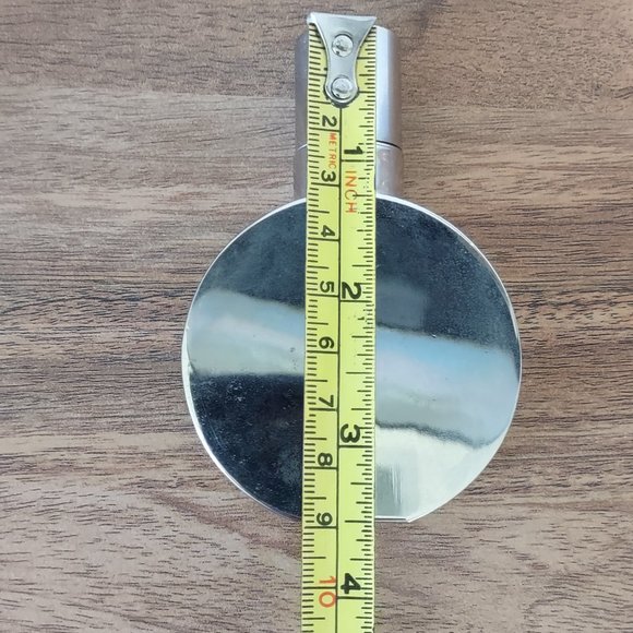 Vintage Saks Fifth Avenue Silver Tone Flask Atomizer for Fragrances - Picture 8 of 13